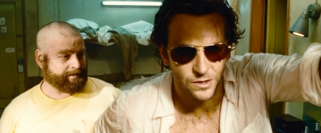 Bradley Cooper wearing sunlgasses in The Hangover Part 2